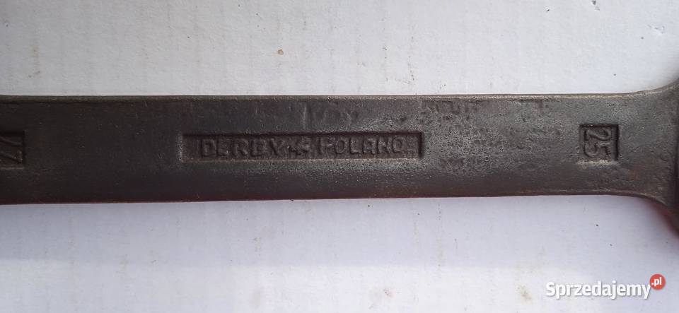 Klucz płaski dwustronny RWPd Debra 2527 dawna Bychawa