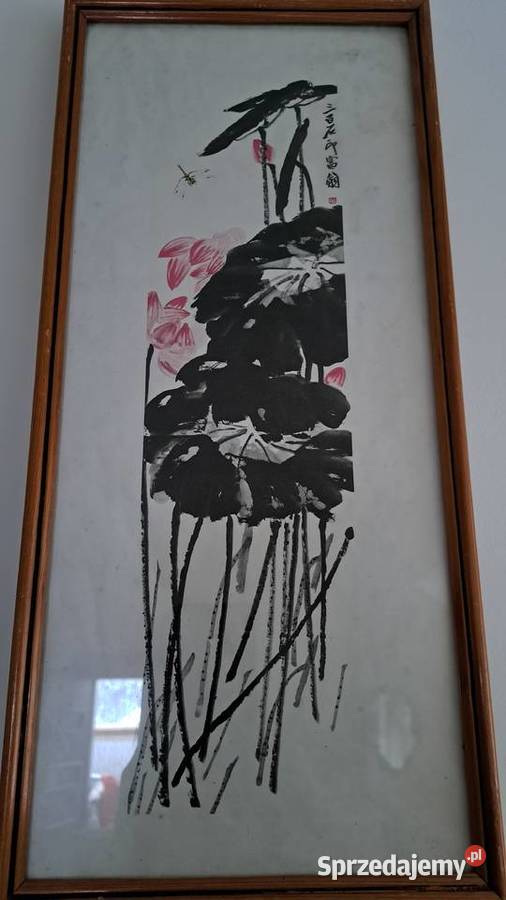 obraz laka 75x50 chiński unikat