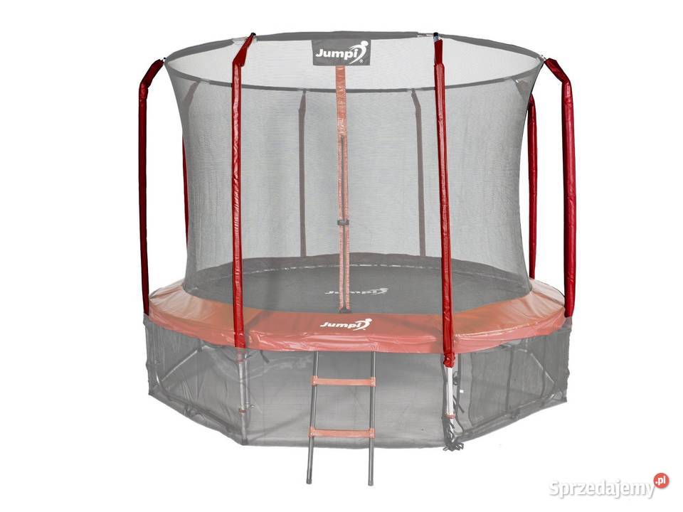 Osłona pokrowiec na słupek trampoliny czerwony Majdan