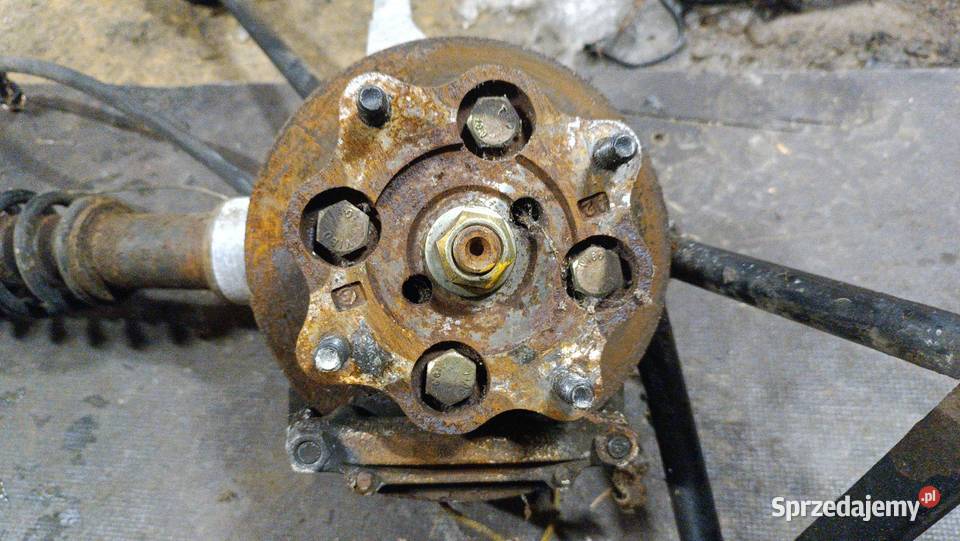 Microcar MC1 zwrotnica lewa kompletna Zwrotnice Zawieszenie i amortyzacja Starachowice