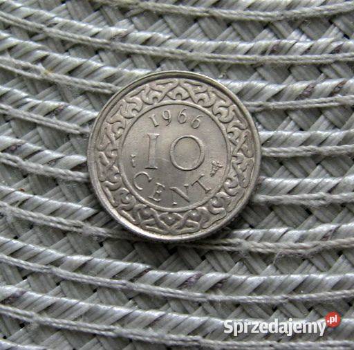 Surinam 10 Cent 1966r Kalisz