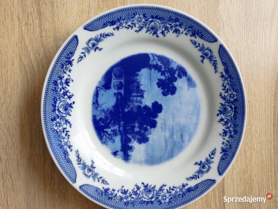 Talerz porcelanowy kolekcjonerski Kahla