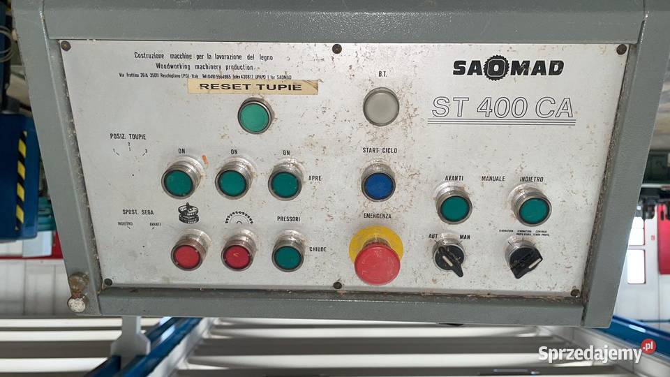 Czopiarka do okien Saomad ST400 CA Juszczyn