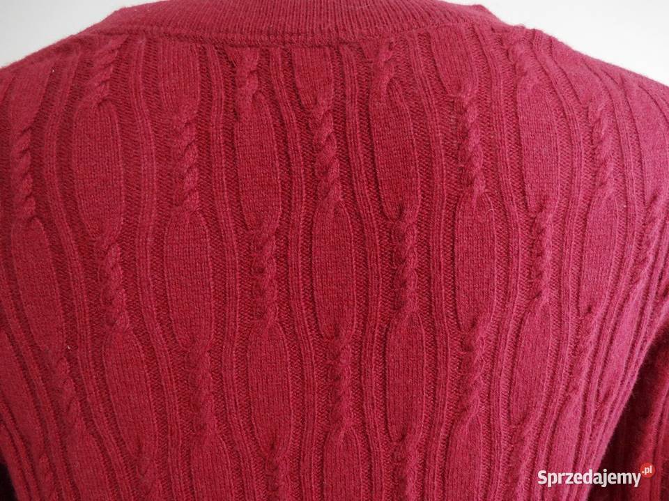 Sweter Wełniany Kaszmir Merino Fine z Włoskiej podlaskie Łomża