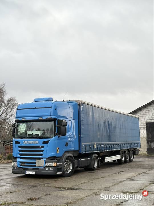 Scania R450 Euro 6 Krone MEGA 2014 Automat skórzana tapicerka