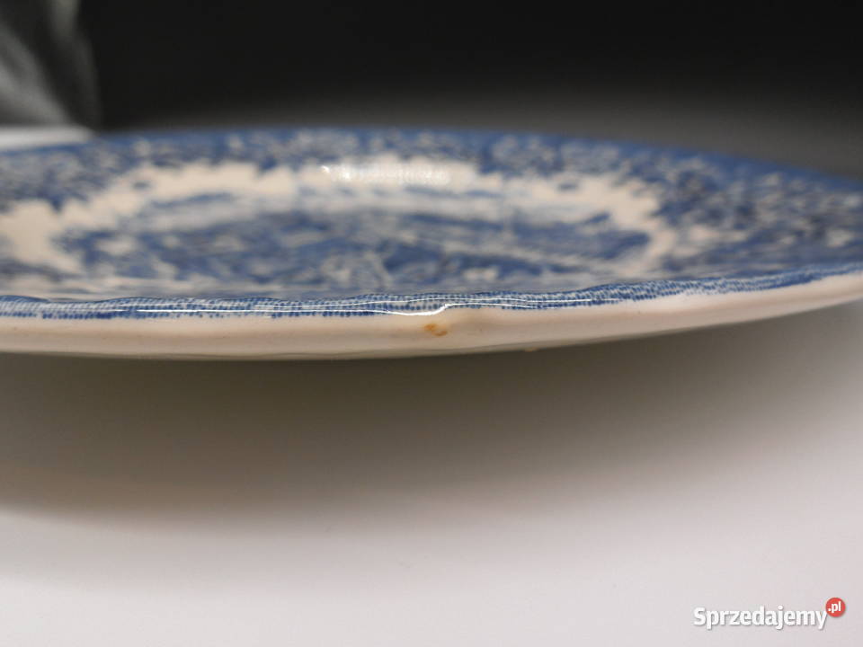 Angielskie dwa talerze Royal Tudor Ware 17th Raszków