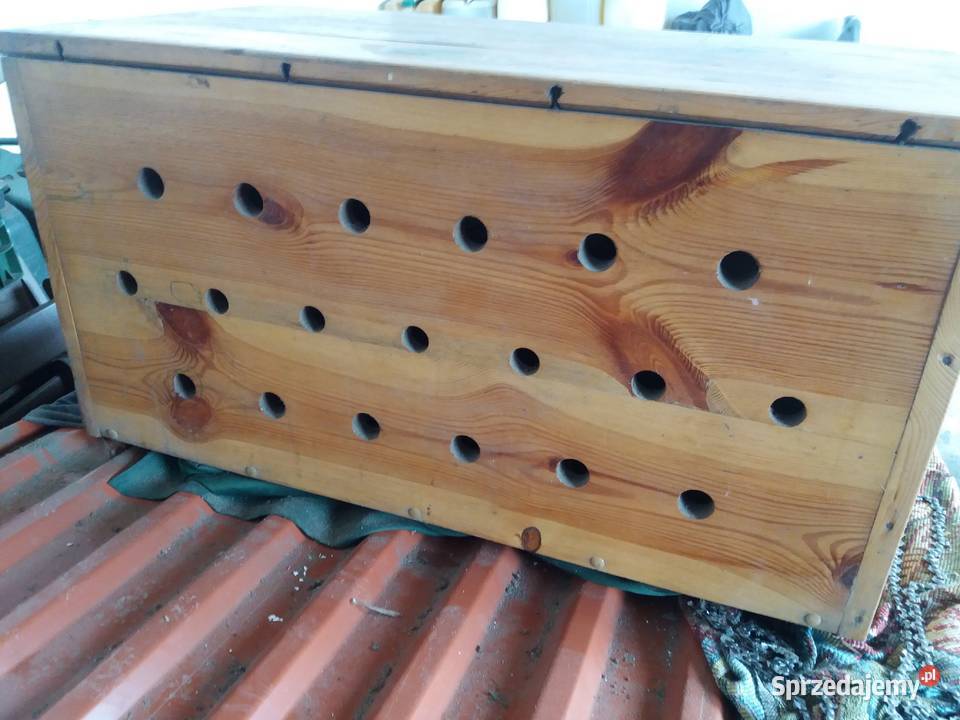 Ławkoskrzynia drewniana Krępa Górna