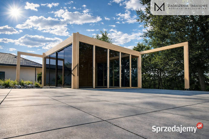 Altana ze szkłem Drewno BSH Producent łódzkie