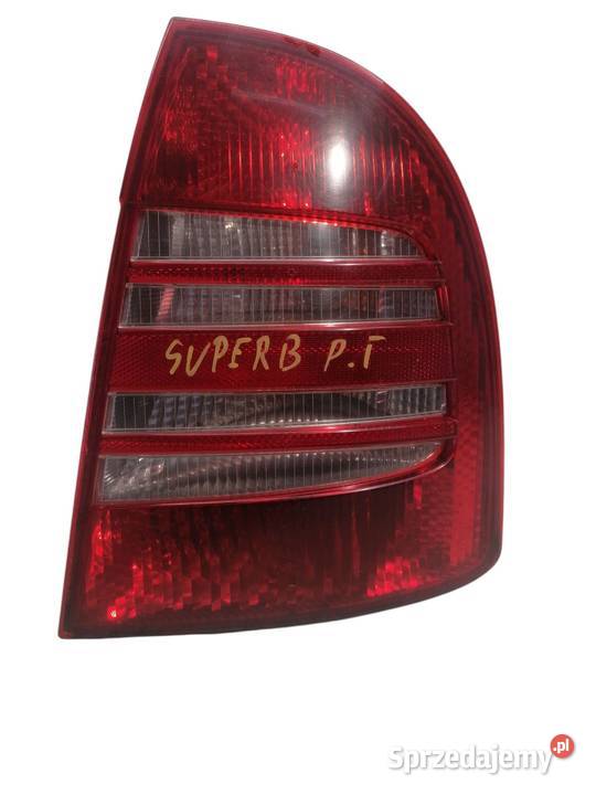LAMPA PRAWA TYLNA TYŁ SKODA SUPERB I 0108 osobowe Lampy przednie
