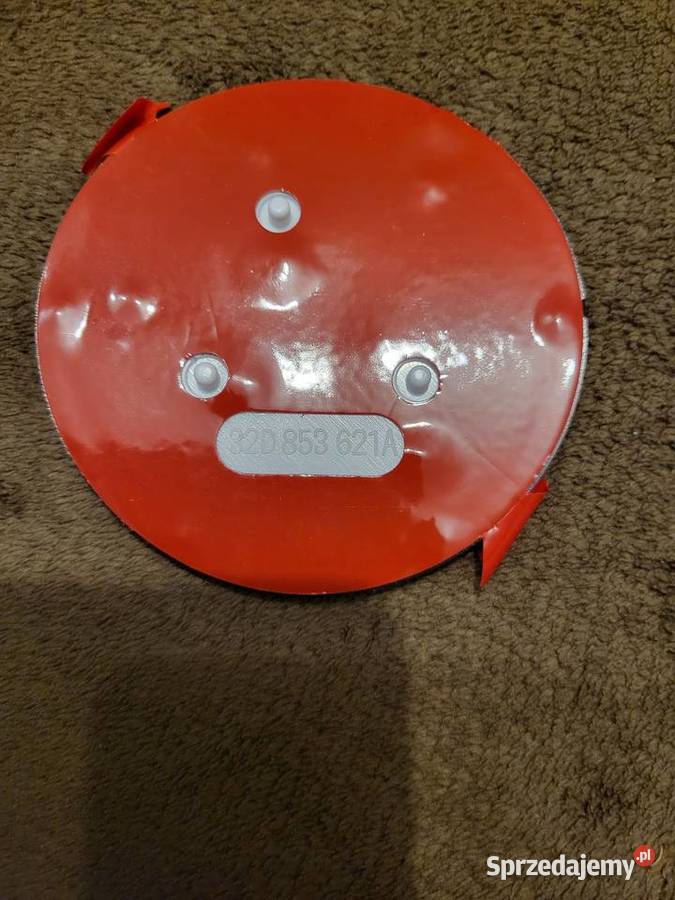 Logo Emblemat Skoda przód Białe tło Gliwice