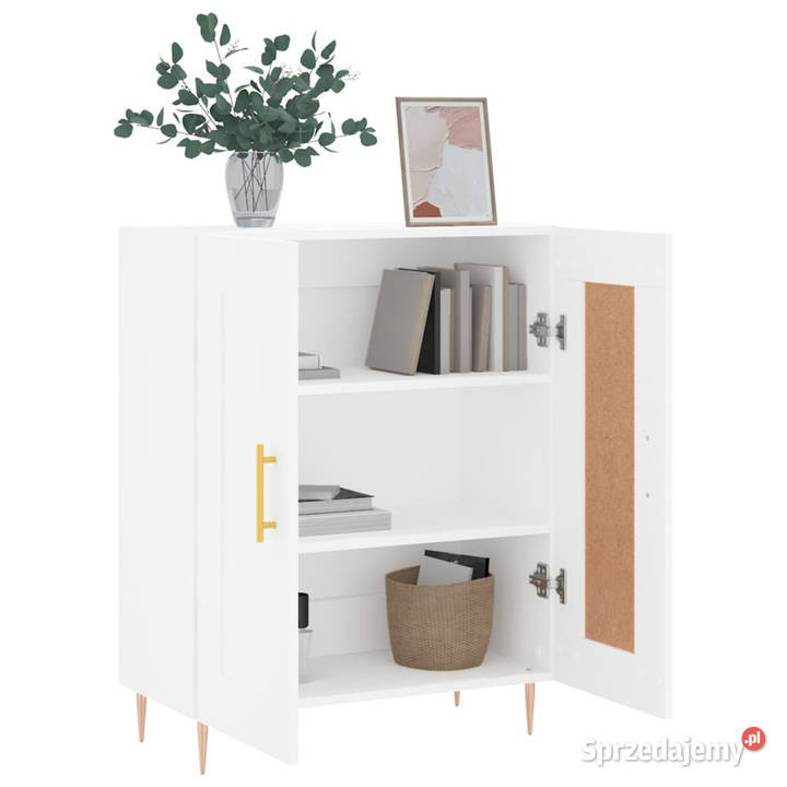 Szafka biała 695x34x90 materiał drewnopochodny Pozostałe