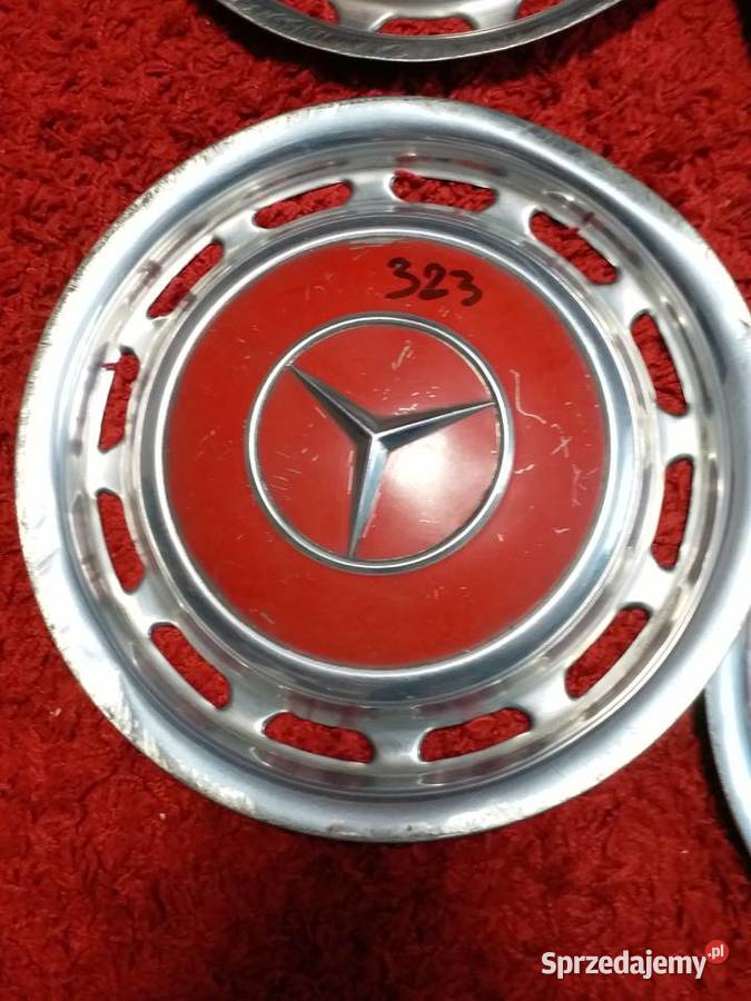 Kołpaki chrom Mercedes 123116126Oryginały 324 lubuskie Gorzów Wielkopolski