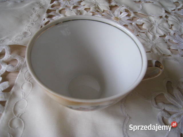 Filiżanka porcelanowa z okresu PRL Ćmielów śląskie Częstochowa