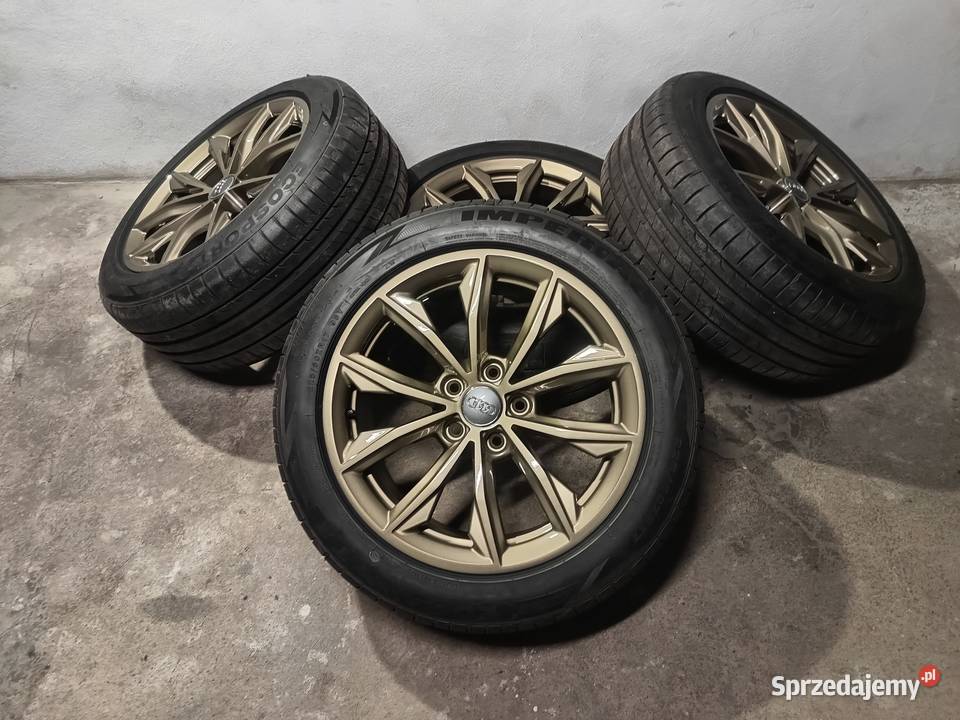 Alufelgi Opony 17 5x112 Audi A4 B8 B9 A5 Samochodowe Koła Słupsk