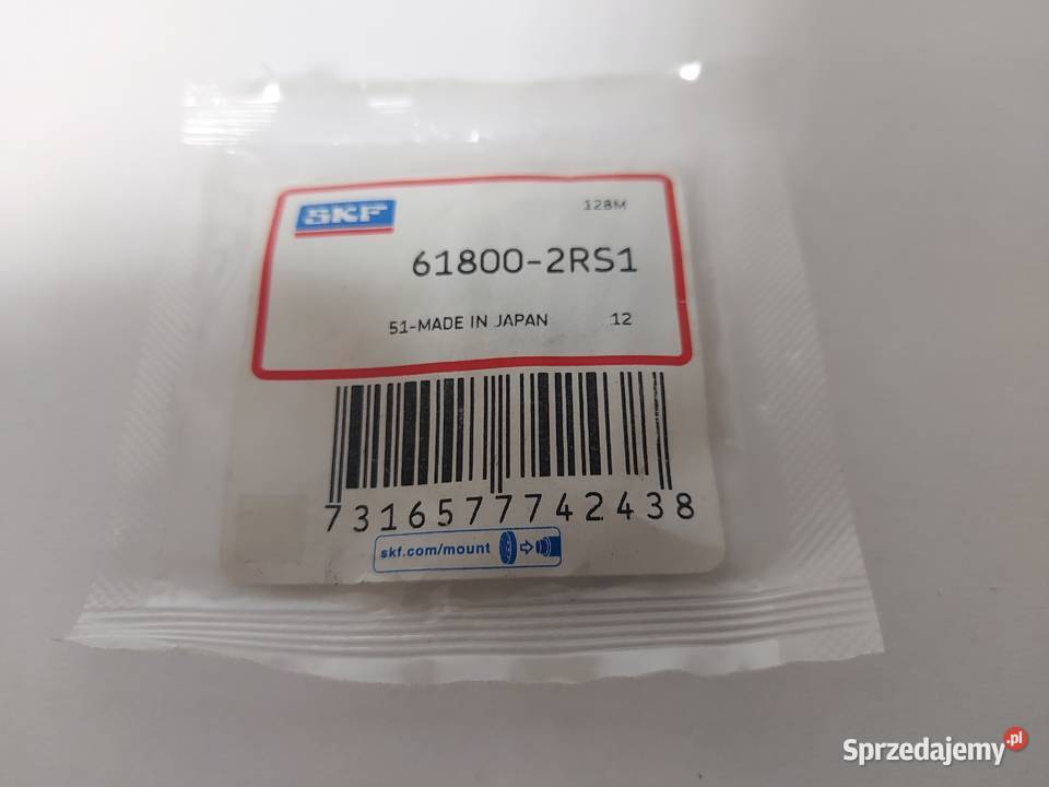 Łożysko SKF i FAG 618006800 2RS i 2z 10x19x5 mm sprzedam