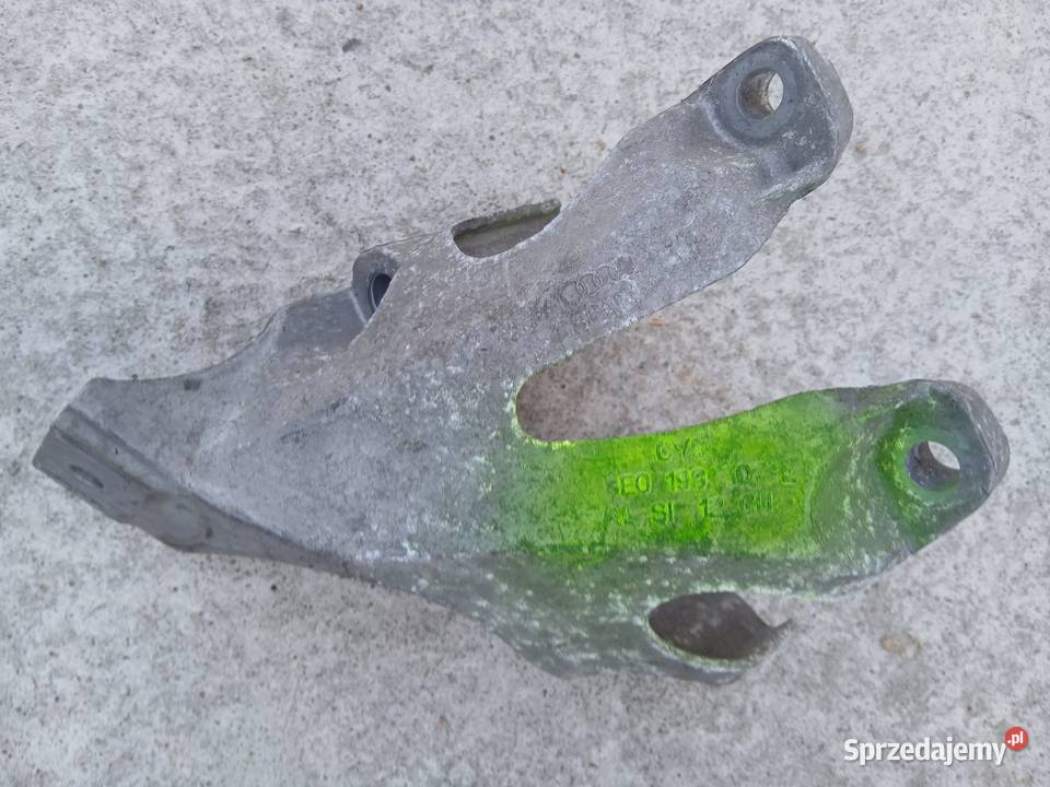 ŁAPA SILNIKA LEWA 8E0199307E AUDI A4 B6 A6 C5 24 Zawieszenie silnika Szczerbice