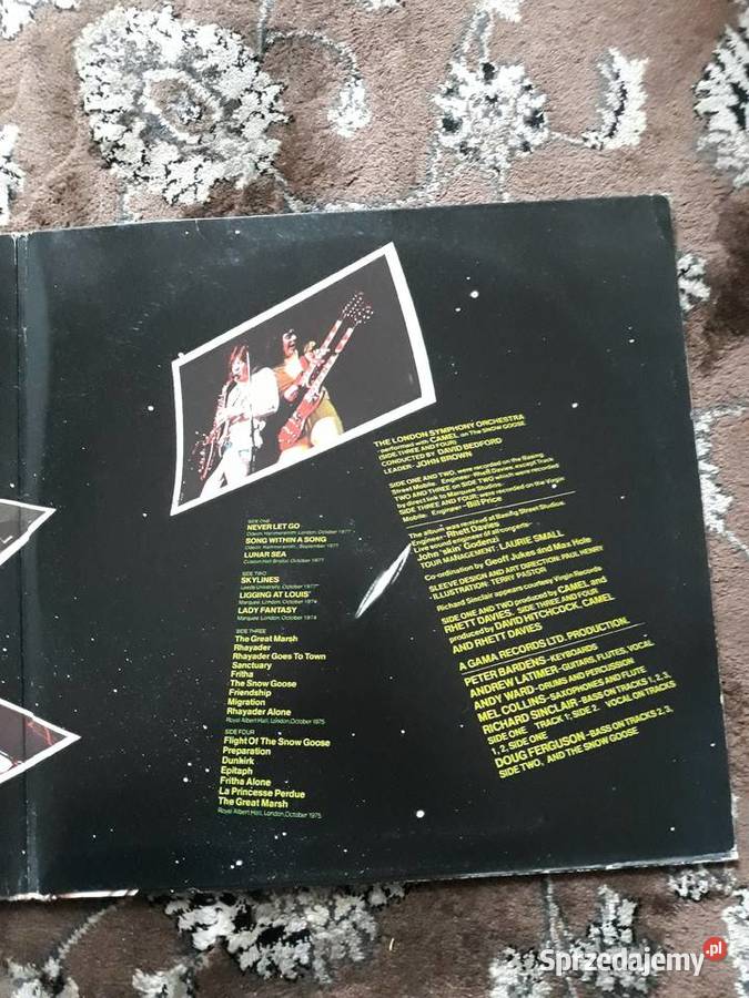 CAMEL A Live Record 1978klasyka prog rocka 2 LP Rzeszów
