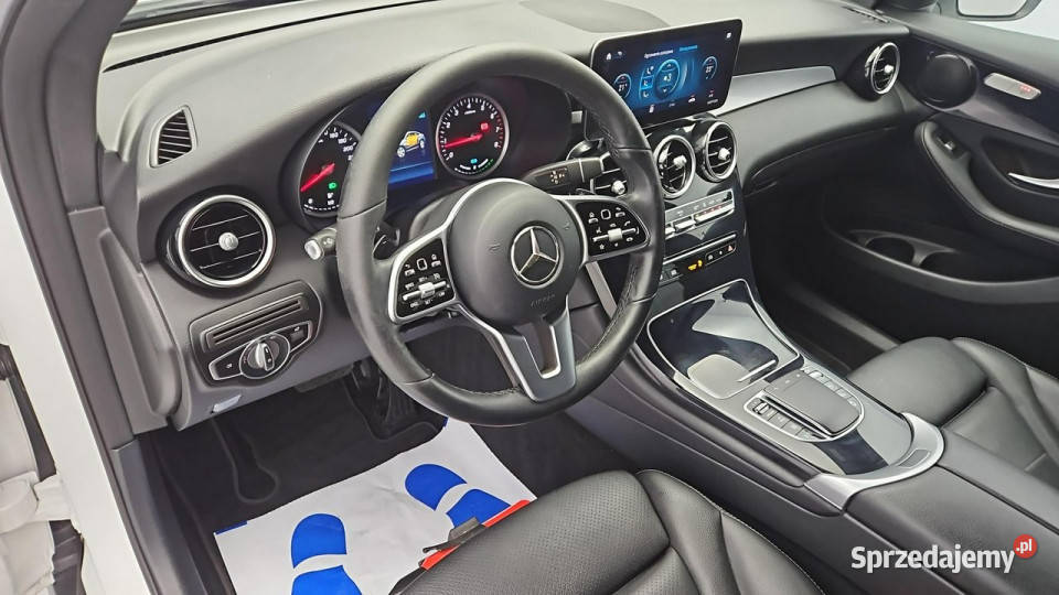 Mercedes GLC 200 Coupe 4Matic Z Polskiego Salonu wielofunkcyjna kierownica Warszawa