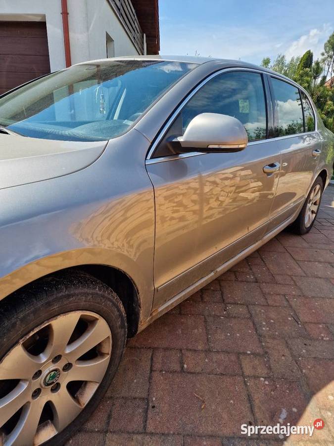 Skoda superb II uszkodzona warmińsko-mazurskie