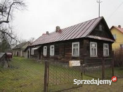 Dom z dużą działką podlaskie Hajnówka