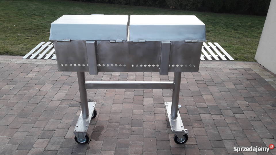 Gastronomiczny grill cateringowy nierdzewny6 mm Grillowanie Damasławek