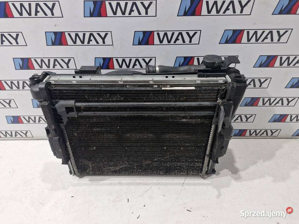 7510617 BMW E46 KOMPLET CHŁODNIC WODY KLIMY