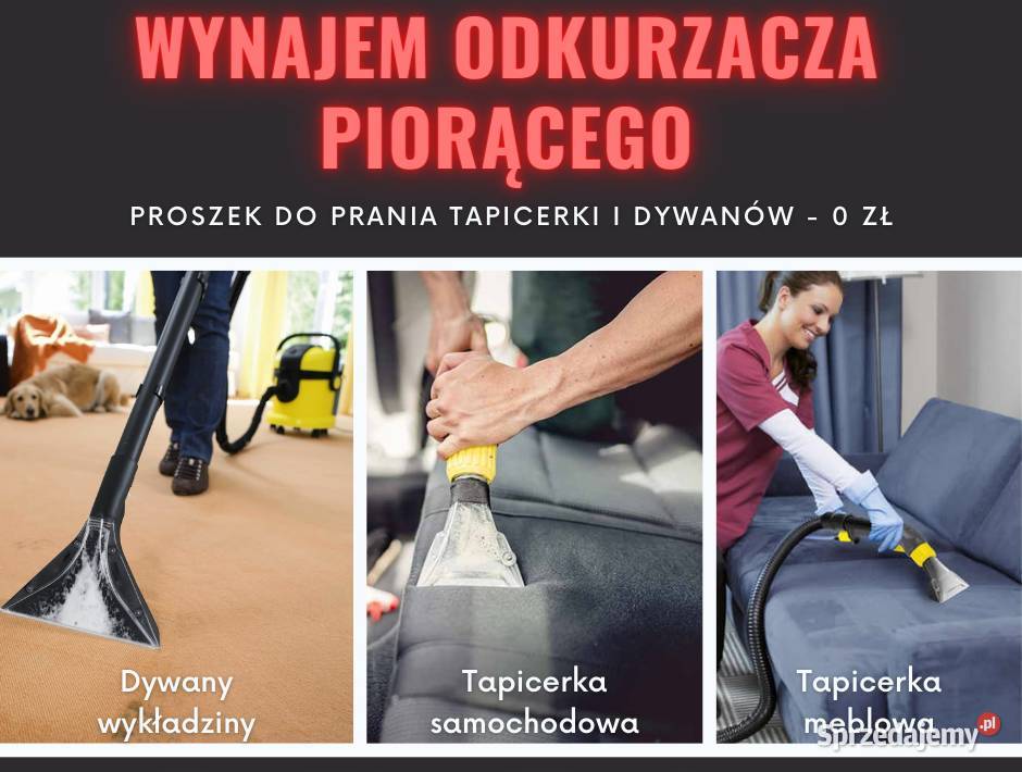 WYNAJEM PAROWNICY KRAKÓW WYPOŻYCZENIE MYJKI Kraków