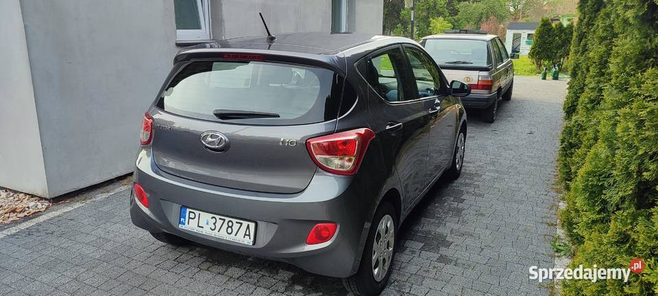 Hyundai i10 serwisie potwierdzony przebieg dwa lakier metallic lubuskie Droszków