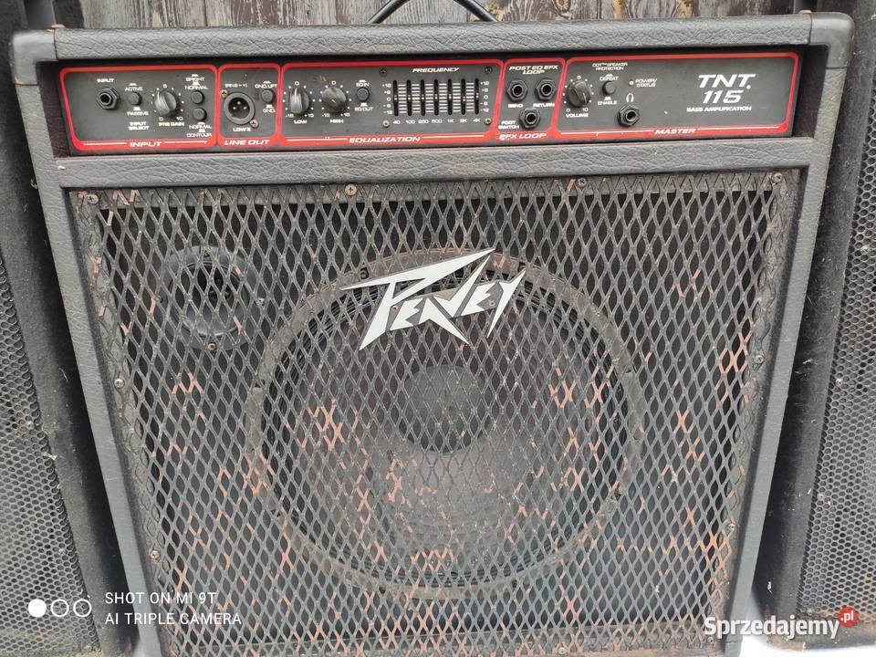 Zestaw nagłośnienia PEAVEY TNT 115 Elektronika