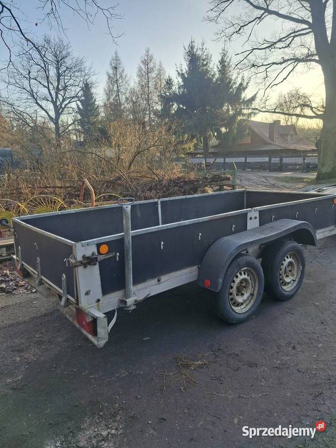 Przyczepa dwuosiowa 2000 dmc Krosno Odrzańskie