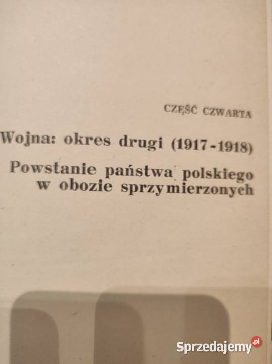 Roman Dmowski Polityka polska i odbudowanie twarda z obwolutą świętokrzyskie Kielce sprzedam