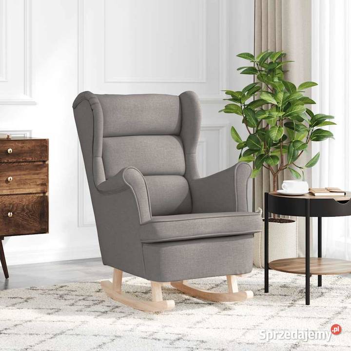 vidaXL Fotel bujany taupe 74x90x102 SKU150743 mazowieckie Warszawa