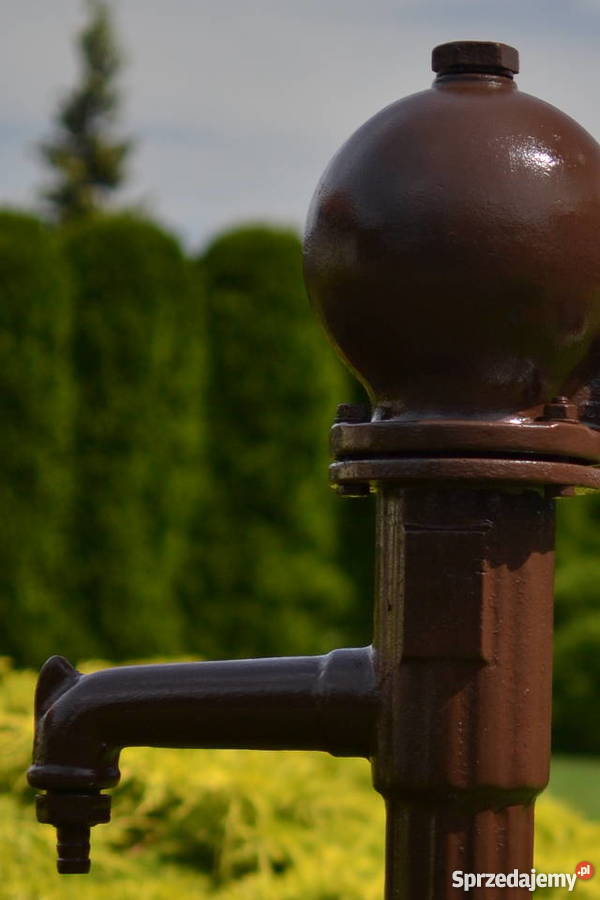 POMPA ręczna do studni z kulą piękna łódzkie