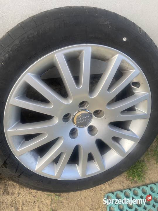 Koła zimowe Audi R17 22555 nieuszkodzony mazowieckie Gostynin