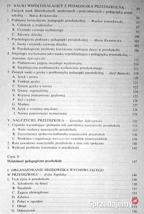 Podstawy pedagogiki przedszkolnej Maria miękka