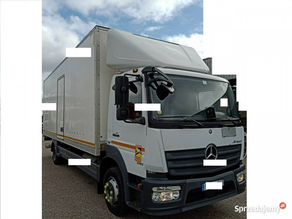 Mercedes Atego 1218 Euro6 323 Kontener 18p winda