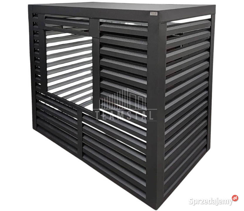 Osłona Pompy Ciepła 120x60x150 Antracyt Zabudowa Legnica