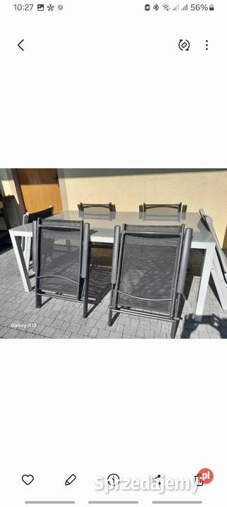 Stół ogrodowy z krzesłami Piotrków Trybunalski