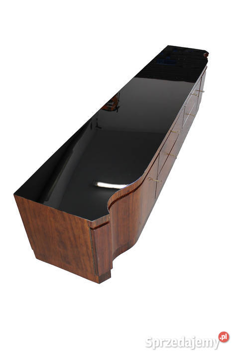 Niska długa komoda art deco pod telewizor RTV Meble sprzedam