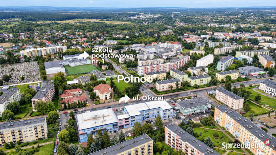 Przestronne mieszkanie w bloku