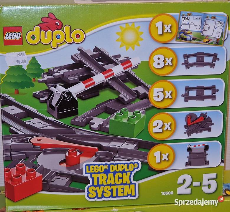 LEGO DUPLO 10506 Tory kolejowe pudełko Warszawa sprzedam