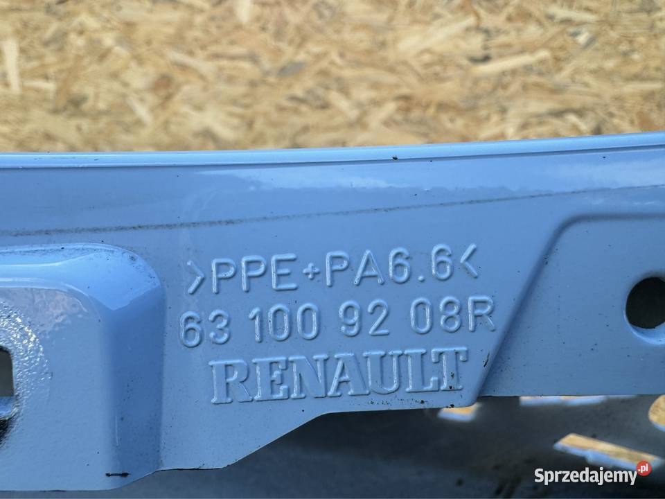 Błotnik przód prawy rh renault zoe 631009208R