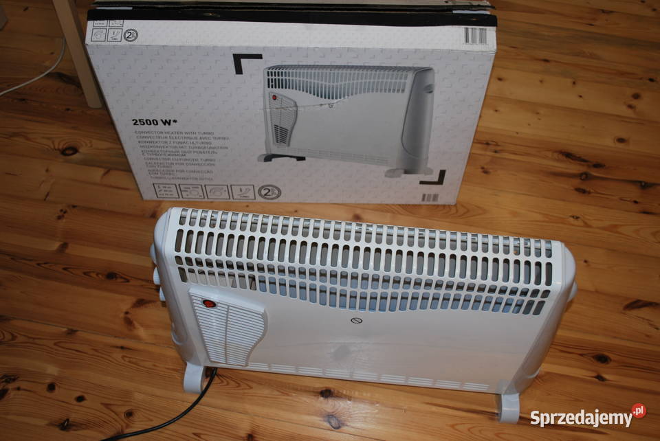 grzejnik konwektorowy z funkcją turbo moc 2500W Pozostałe Wisznia Mała