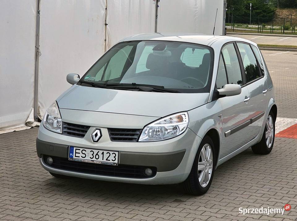 Renault Scenic II 16 benzyna niski przebieg Łódź sprzedam