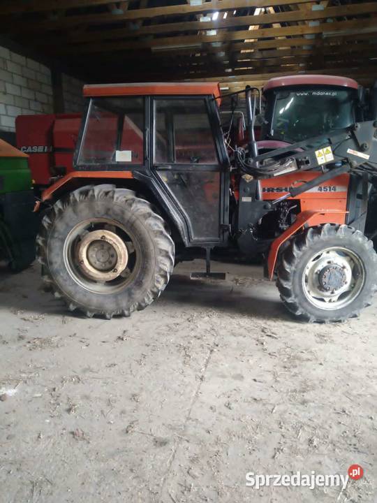 URSUS 4514 z turem Ciągniki Siestrzanki