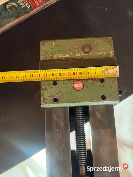 Imadło precyzyjnie maszynowe EMCO 110 mm Pilzno sprzedam