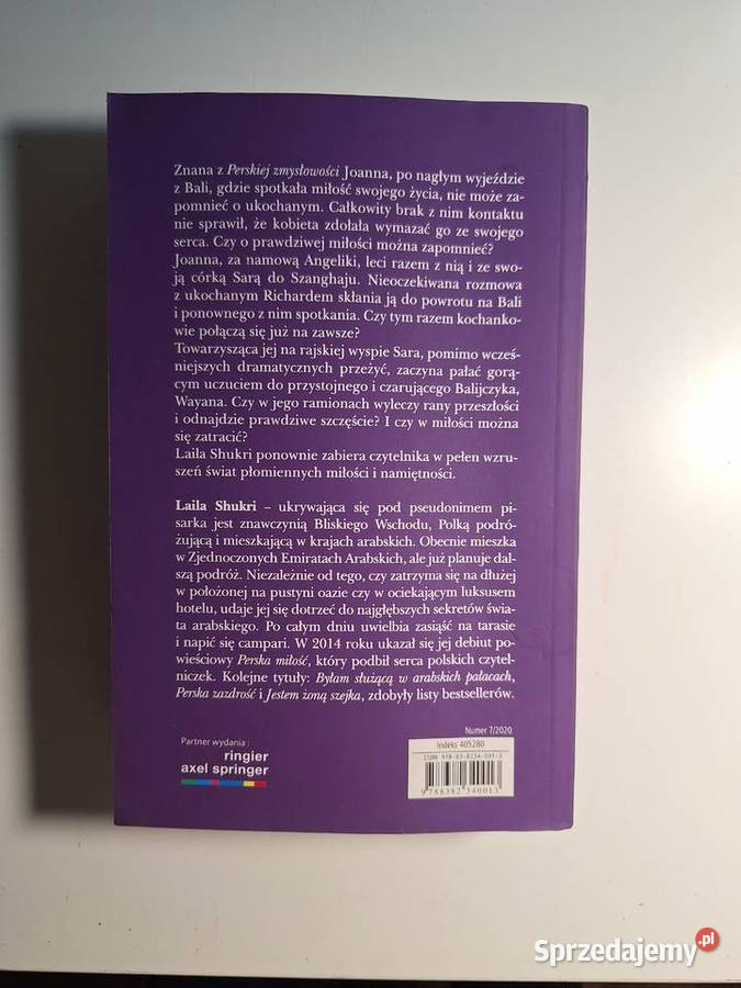 Perska Kobiecość Laila Shukri Bestseller Fakt mazowieckie