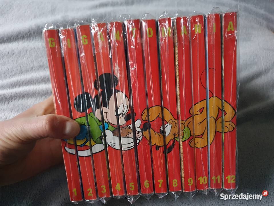 Komiks Gigant komplet 12 tomów rocznik 1999 stan Komiksy