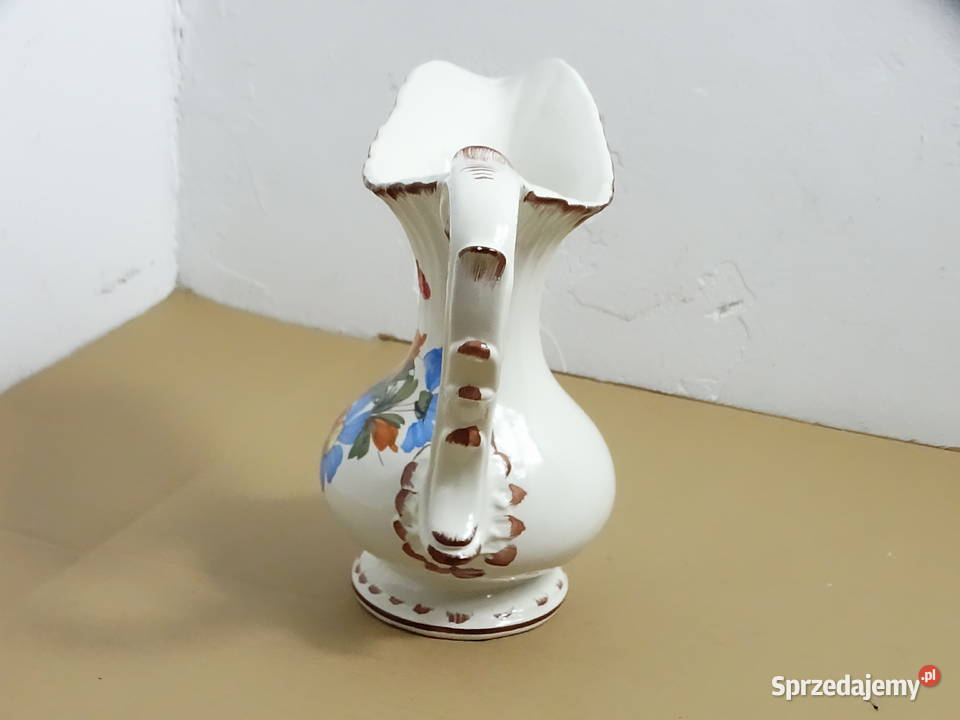 Włoski dzbanek ceramiczny Bassano Wazon vintage