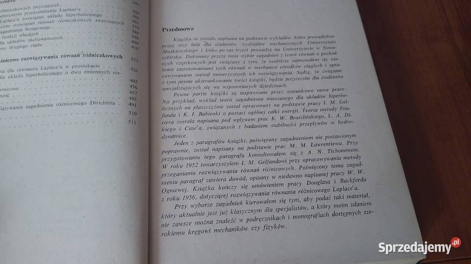 Równania fizyki matematycznej S K Godunow pomorskie Gdańsk